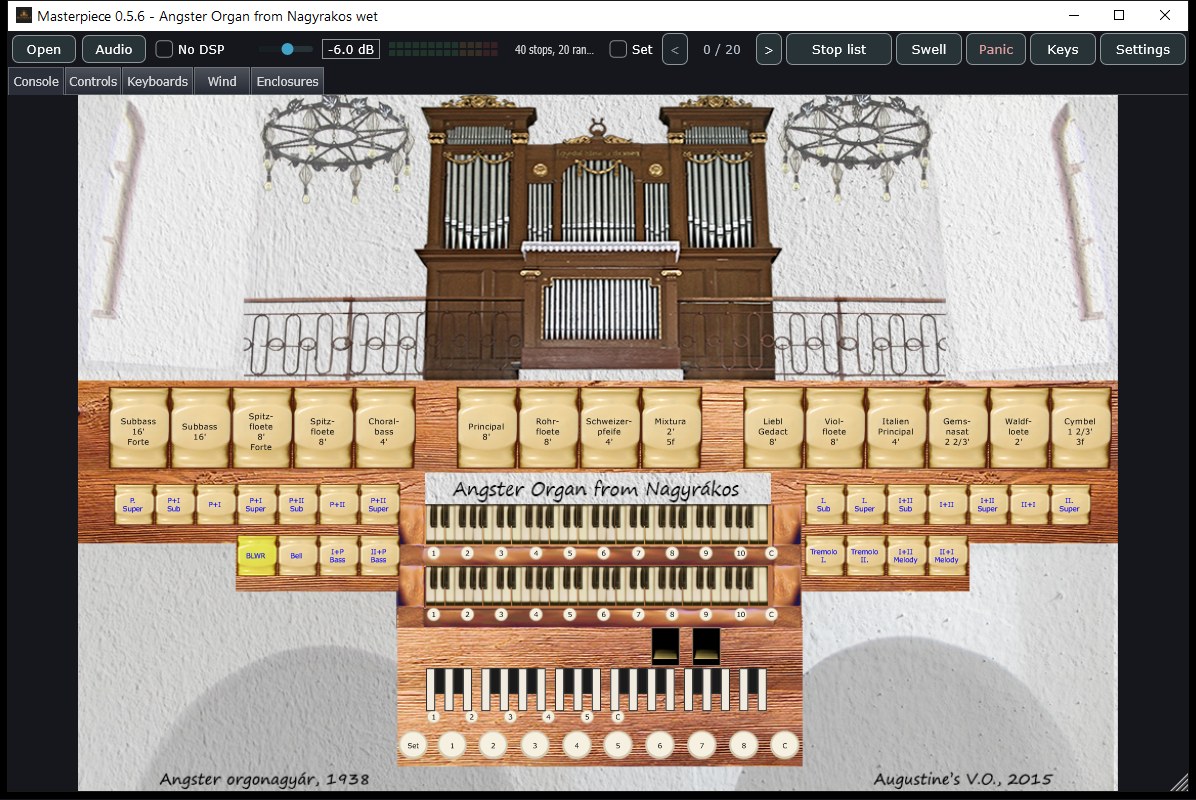 Nagyrákos console
